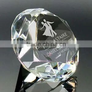 2016 Beautiful and Attractive Crystal Facets Diamond With Crystal Base thumbnail-1