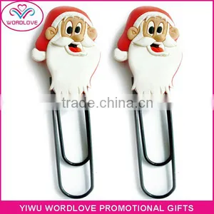 3D Football Shaped Promotional Soft PVC Magnetic Bookmark Clip thumbnail-2