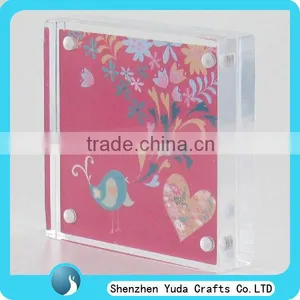 Cheap Desktop Magnetic Photo Frame Custom Funny Picture Photo Frame Sexy Clear Acrylic Frame for Sale thumbnail-1