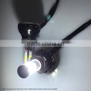 One Pair of 40W 4000LM H8/H9/H11/H16 LED Light Headlight Fog Light 12V 24V Car Upgrade Conversion Bulb Beam Kit 6000K White thumbnail-3