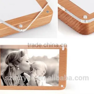 Wooden Acrylic Plexiglass Photo Frame thumbnail-1