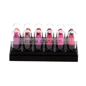12 Pcs Colorful Long Lasting Sweet Mini Moisturizing Lipstick Elegant Color Lip Cream Lip Balm thumbnail-5