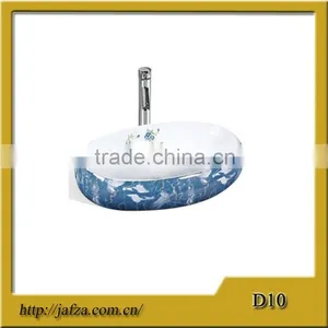 D10 New Style Ceramic Bathroom Art Basin , Toilet Sink thumbnail-1
