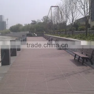 WPC Decking Wood Plastic Composite Outdoor Flooring WPC Tile thumbnail-5