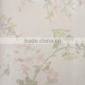 Non Woven Hot Sale Flower Garden Artificial Wallpaper thumbnail-2