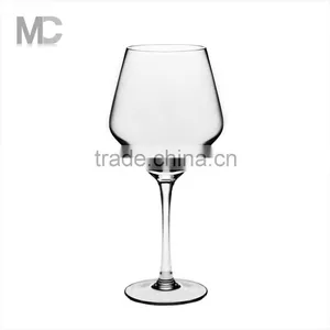 Wholesale Unique Cheap Handmade Long Stem Clear Wine Glass thumbnail-1