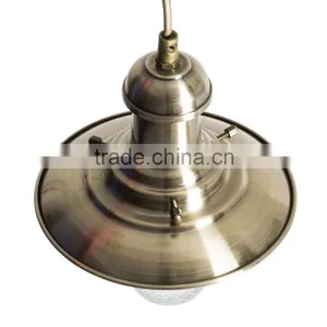 Value by Fisherman Single Pendant Light With Seeded Glass thumbnail-3