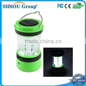 Portable Solar Camping Lantern With Cell Phone Charger thumbnail-1