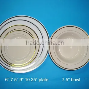 Brief Plastic Round Bowl 5.5" thumbnail-2