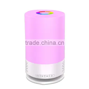 High Quality Mini Night Light Bluetooth Speaker 2016, Smart Touch Led Bluetooth Speaker Lamp With fm Radio thumbnail-6