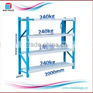Trade Assurance Durable Steel Warehouse Storage Racking, Warehouse Shelf Racking, Shelves Middle Duty Rack for Sale thumbnail-1