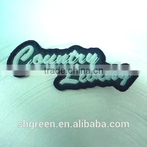 Lady Garment Velvet Embroidery Logo Patch thumbnail-4
