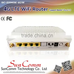 SC-2296M-4GW Latest 4G LTE Wireless Wifi Router With Band 7, Band 28 ,one External Antenna and One Internal Antenna thumbnail-2