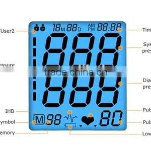 Large Size Blue Backlight Blood Pressure Monitor thumbnail-6