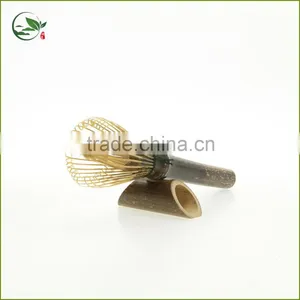 Durable Long Handle Bamboo Ceremonial Matcha Tea Powder Whisk Set thumbnail-5
