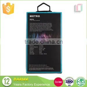 Electronics Earphone Packaging Box With Plastic Tray thumbnail-2