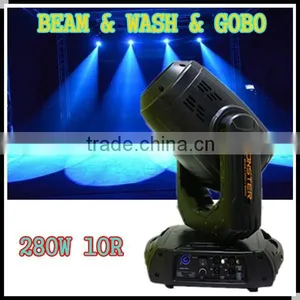 Newest Sharpy Beam Spot Wash 3-in-1 10R 280W Spot Beam Moving Head Light thumbnail-1