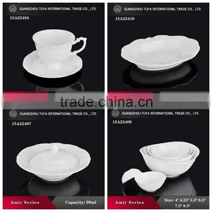 Flower Stripe Decoration Ceramic Dinnerware thumbnail-3