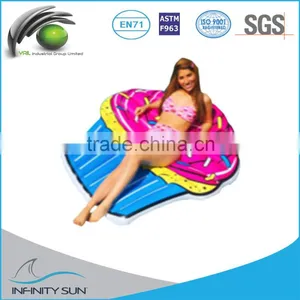 Wholesale Inflatable Floats Cupcake Floating Water Pool Inflatable Toy thumbnail-1