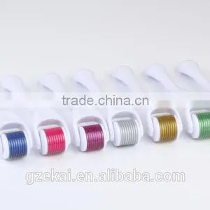 Factory Price Micro Needle Derma Roller 540 Dermaroller With White Handle Black Roller / Wheel thumbnail-3