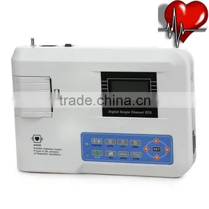 Good Choice Multi Language Portable Digital 1 Channel Electrocardiograph ECG EKG Machine in Hospital Clinic Community thumbnail-1