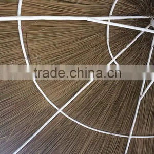 THATCH SEAGRASS PALM LEAF BEACH UMBRELLA & BAMBOO FUNRITURE_CHEAP PRICE thumbnail-2