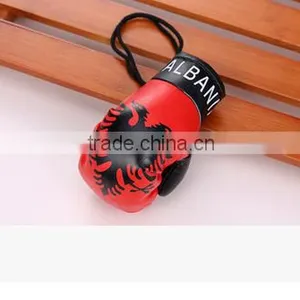Wholesale Hot Mini Boxing Glove Keychains With Country Flag Best Selling Custom Boxing Glove Keychains thumbnail-1