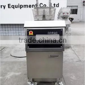 2017 MINGGU Electric Deep Frying Machine Commercial Gas Chicken Open Fryer Potato Chips Deep Fryer thumbnail-2