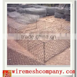 Galvanized and Pvc Coated Gabion Basket / Gabion Box /gabion Stone Basket thumbnail-1