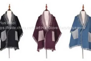 Ladies Wool Shawl thumbnail-1