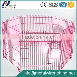 PVC Coated Iron Fence Dog Kennel Factory Direct thumbnail-2