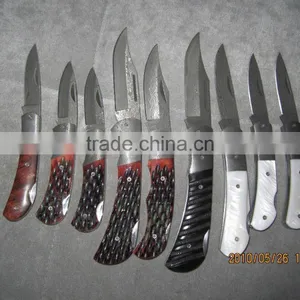 China Damascus Steel Pocket Knives thumbnail-5