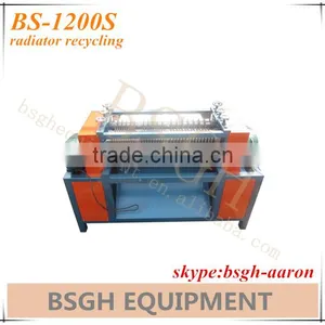 High Performance Copper Recycling Radiator Recycling Machine BS-1200S thumbnail-1