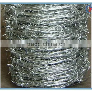 Hot Dip Galvanized Barbed Wire for Fencing thumbnail-1