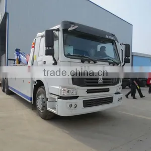 6*4 Sinotruk HOWO Rear Double Axles Wrecker Truck 25 Ton thumbnail-1