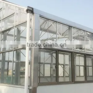 Aluminum Frame Glass Greenhouse PC Greenhouse With Aluminum Structure thumbnail-1