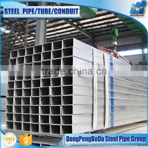 ASTM A500 30*30mm gi Pre Galvanized Square Steel Pipe thumbnail-1