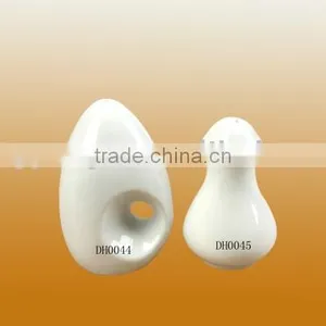 Factory Wholesale Porcelain Condiment Container, Ceramic Salt and Pepper Shaker thumbnail-1