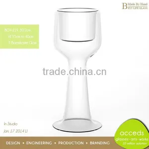 Novelty Ti-Borosilicate Cheap Crystal Decorative Tealight Candle Holder thumbnail-2