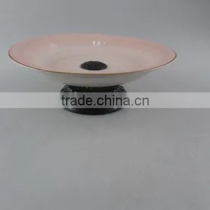 Stocked Glazed Ceramic Cake Stand for Food, Fruit,wedding Cake Use thumbnail-1