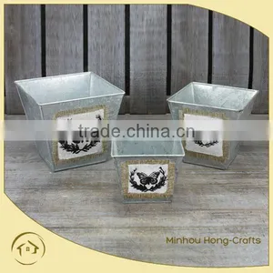 Competitive Price S/3 Garden Planter Fabric, Flower Pot for Wholesale thumbnail-1