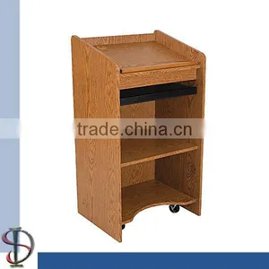 Wooden Podium Speaker Stand thumbnail-1
