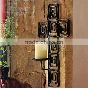 Metal Wall Candle Holder thumbnail-1