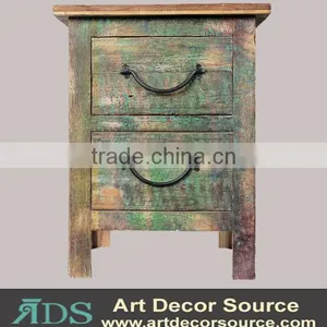 New Design Antique Type Wooden Cabinet With 2 Drawers thumbnail-1