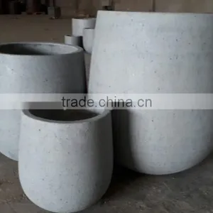 [Ecova Shop] Concrete Planter Reinforced by Fiberglass thumbnail-1