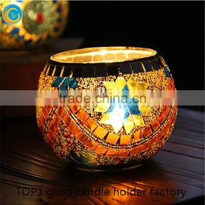 Gold Tea Light Holders Made in China thumbnail-1