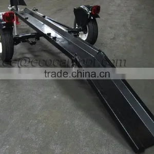 Collapsible Motorcycle Carrier Trailer With Single Wheel thumbnail-2