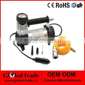 12V Metal Air Compressor With Light 12V Air Pump Tyre Infator Compressor Car Air Compressor Air Inflator A0144 thumbnail-1