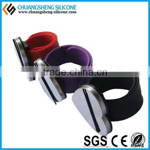 Heart-shaped Silicone Magnet Patted Bracelet,bangle,wristband thumbnail-5