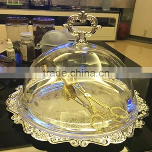 Transparent Small Plastic Cake Dome Wholesale Acrylic Cake Dome thumbnail-3